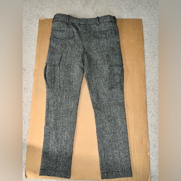 Alexander McQueen Wool Herringbone Cargo Pants. A. McQueen Era —Runway F/W 2009. - Picture 9 of 14